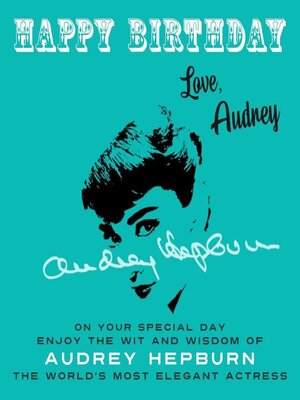 cover image of Happy Birthday-Love, Audrey
